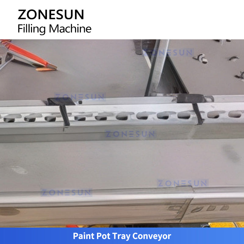 ZONESUN ZS-FAL20 Automatic Watercolor Paint Paste Filling and Capping Machine