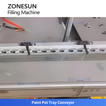 ZONESUN ZS-FAL20 Automatic Watercolor Paint Paste Filling and Capping Machine