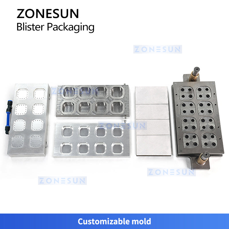 ZONESUN ZS-DPP270L Horinzontal Liquid or Paste Raluminum Blister Packing Machine