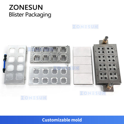 ZONESUN ZS-DPP270L Horinzontal Liquid or Paste Raluminum Blister Packing Machine