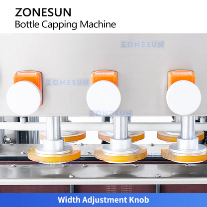 ZONESUN ZS-XG440B 20-100mm Fliptop Spray Twist Off máquina taponadora neumática