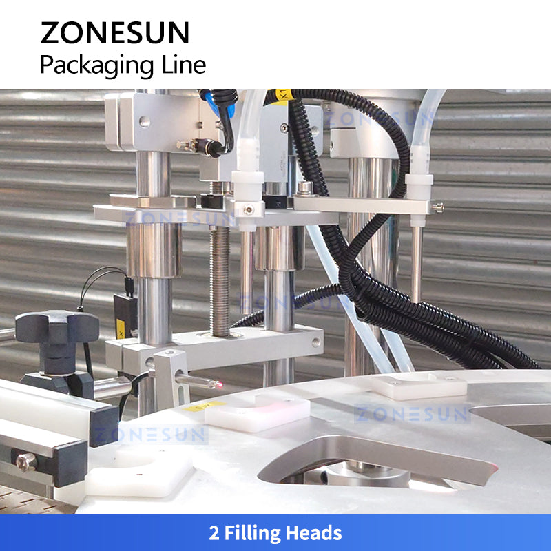 ZONESUN ZS-AFCL8 Automatic Roll-on Bottle Filling Capping Cartoning Equipment