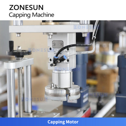 ZONESUN ZS-XG440H2 Automatic Capping Machine for Oil Drum F-Style Bottles
