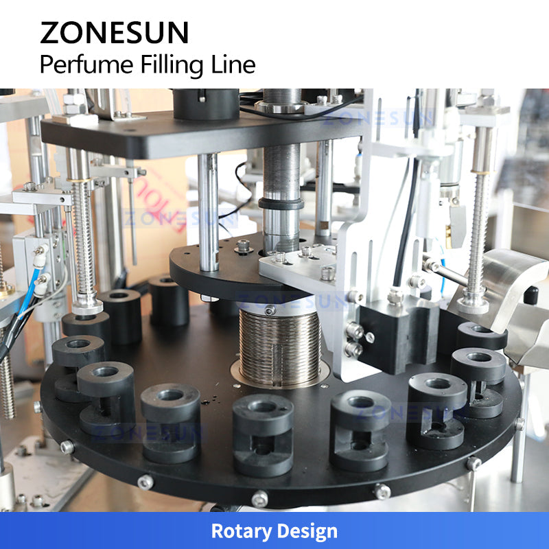 ZONESUN ZS-FALU7 Automatic 3 Heads Peristaltic Pump Essential Oils Collagen Youth Drink Production Line