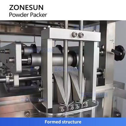 ZONESUN ZS-FSFM2 Dual-Lane Stick Sachet Ultrasonic Powder Filling Sealing Packing Machine