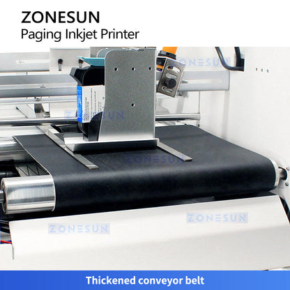 ZONESUN ZS-FYP5 Automatic Paging Coding Machine Flat Bags Cards Inkjet Coding Printer
