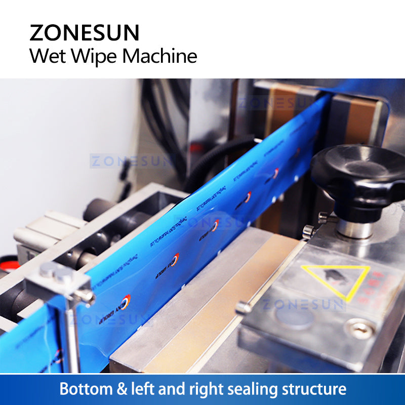 Zonesun ZS-WZJP4 Automatic Wet Wipe Packaging Machine