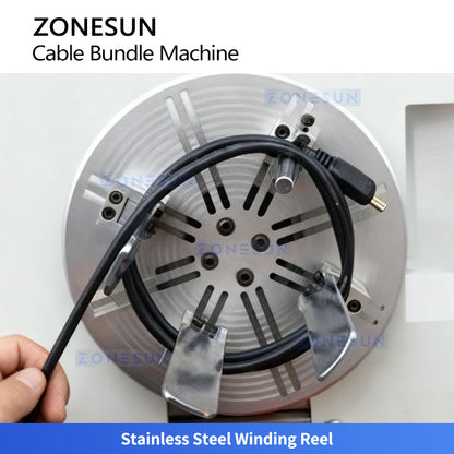 ZONESUN ZS-WTKZ2 Automatic Cable Winding and Binding Machine For USB AC/DC Cable