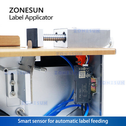 Zonesun ZS-TB90 Tamper Evident Label Applicator for Right‑Angle