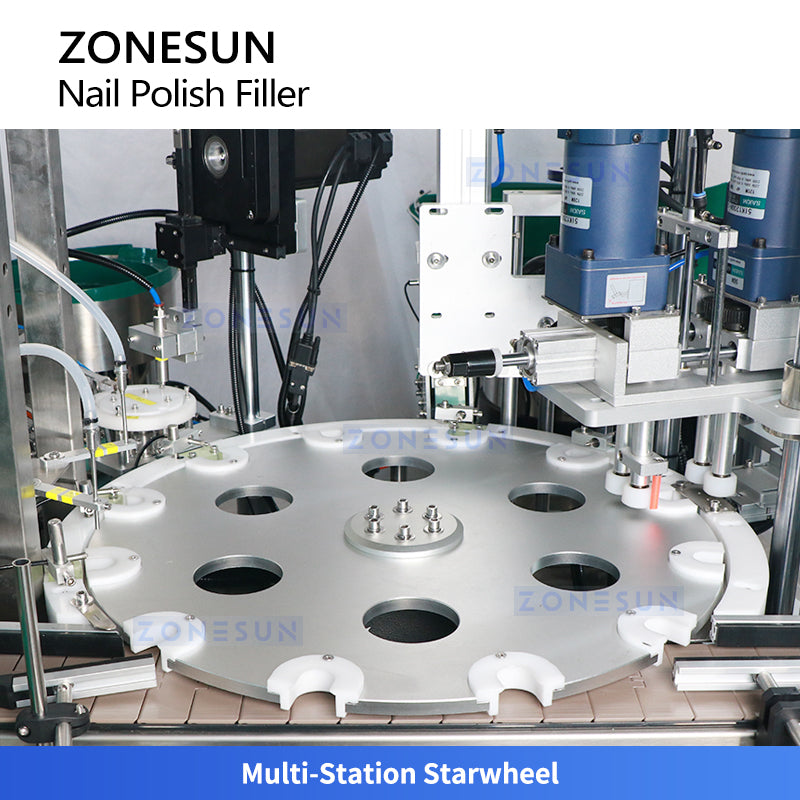 ZONESUN ZS-AFC49 Automatic Nail Polish Filling Capping Monoblock Machine