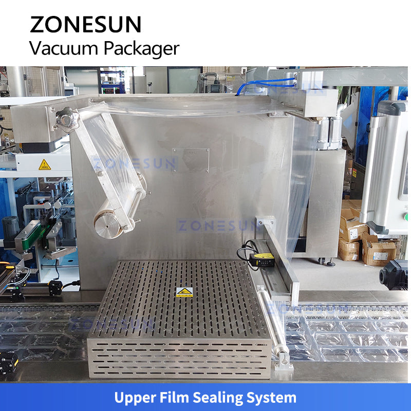 ZONESUN ZS-DLZ420 Automatic Product Vacuum Shrink Packaging Machine