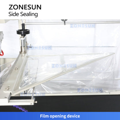 ZONESUN ZS-BF650 Auto Shrink Wrapper for POF/PE Film with Side Sealing
