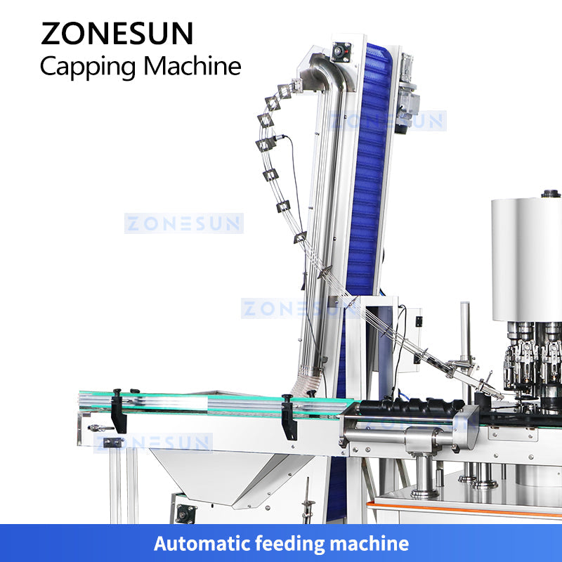 Zonesun ZS-XG440C8 Automatic ROPP Capper for Pilfer Proof Sealing