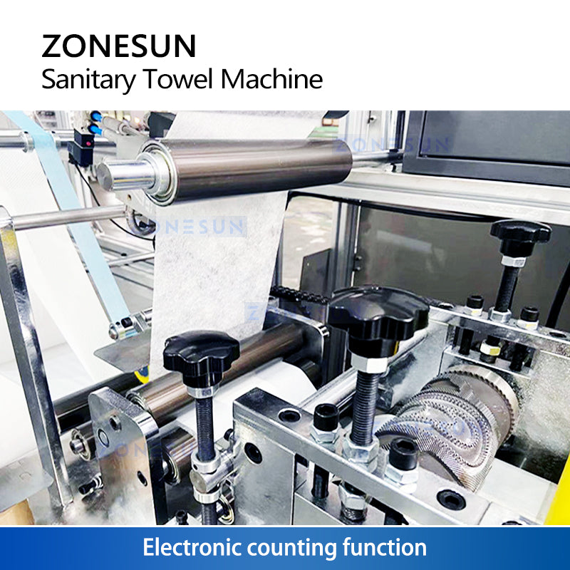 ZS‑DBM1 High‑Speed Sanitary Pad Making Machine with Ultrasonic Welding