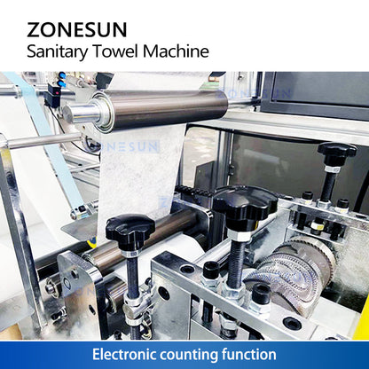 ZS‑DBM1 High‑Speed Sanitary Pad Making Machine with Ultrasonic Welding