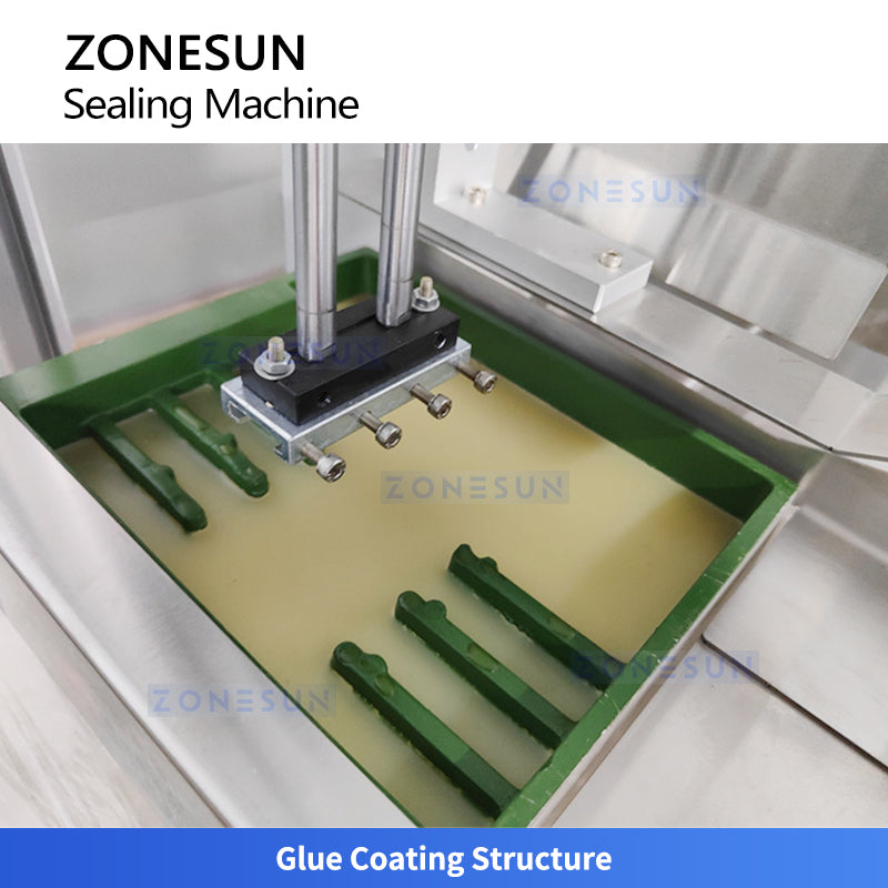 ZONESUN ZS-GFX12 Automatic Hot Melt Glue Box Sealing Machine Carton Folding Machine