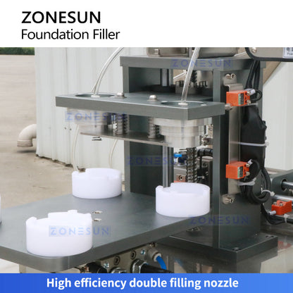 Zonesun ZS‑GTLF2 Dual‑Head Cushion Foundation Filling Machine