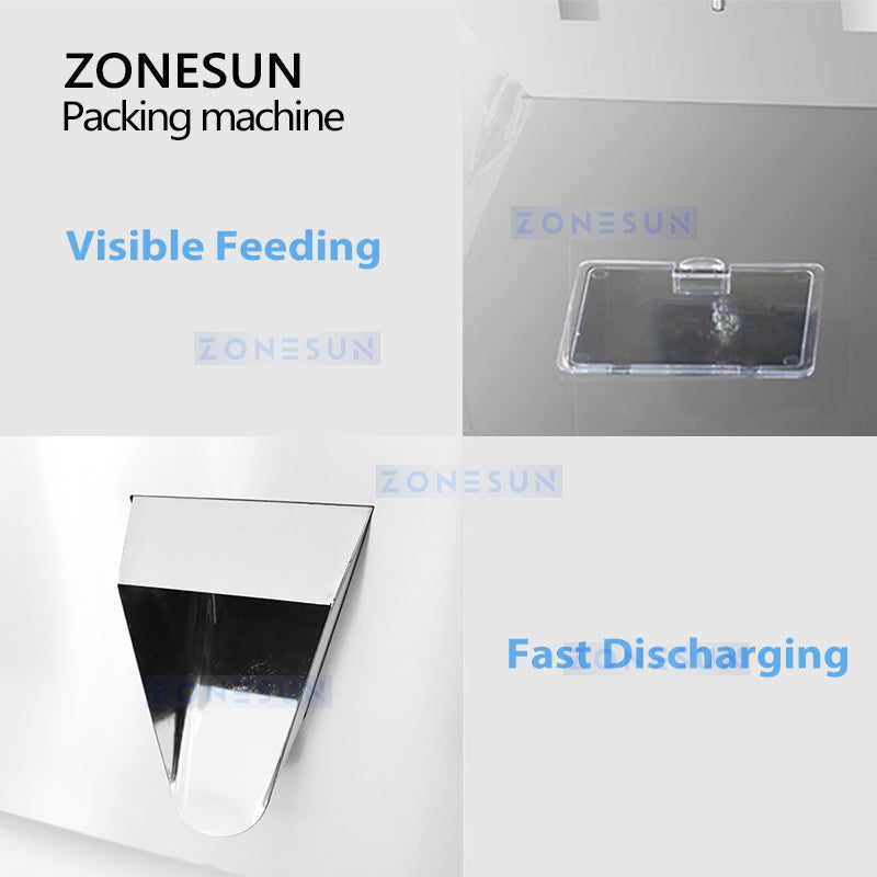 ZONESUN ZS-GWF2 Dual-Hopper Granule Filling Weighing Machine