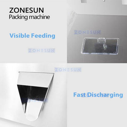 ZONESUN ZS-GWF2 Dual-Hopper Granule Filling Weighing Machine