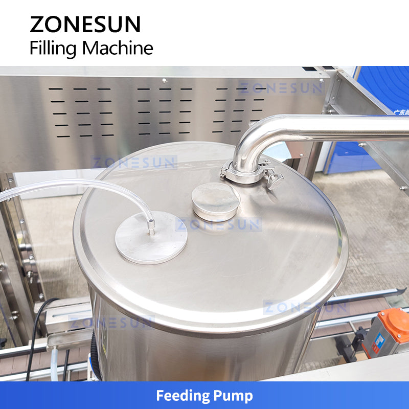 ZONESUN ZS-YT2T-2PXD Automatic Servo Piston Pump Filling Machine 2 Heads  Shampoo Lotion Paste  Filler