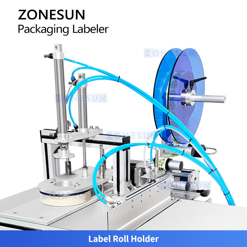 ZONESUN ZS-PK910 Automatic Pleated Soap Wrapping and Labeling Machine Disposable Soap Wrapper