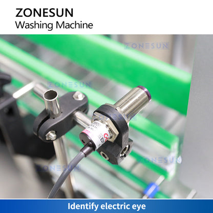ZONESUN ZS‑WB04 Four‑Head Airjet Bottle Cleaning Machine for High Efficiency