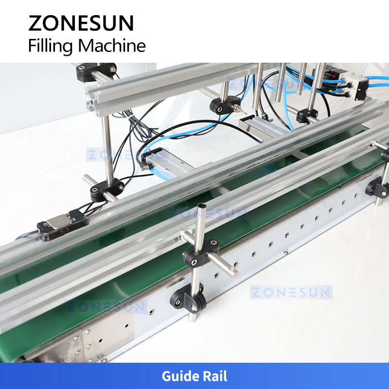 ZONESUN ZS-DTDP400V 4-Head Diaphragm Pump Cosmetic Liquid Beverage Juice Filling Machine