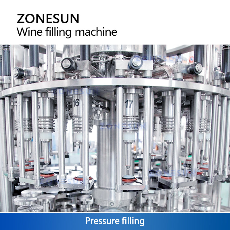 Zonesun ZS‑WFC18 Fully Automatic Beer Bottling and Capping Monoblock