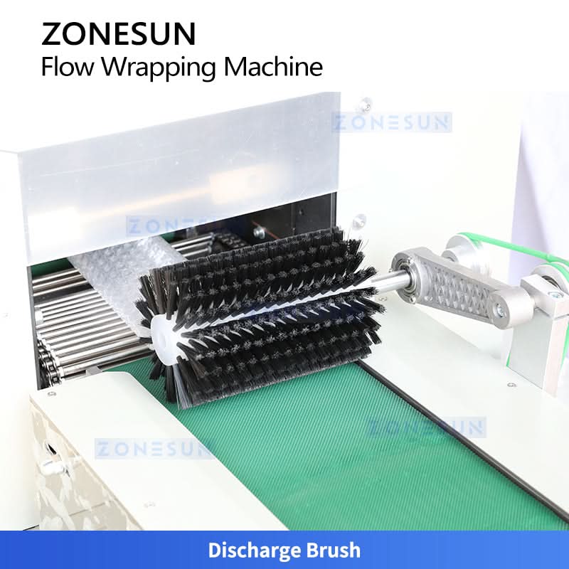 ZONESUN ZS-ZB350S Automatic Servo Horizontal Flow Wrapper for Air Bubble Film Packaging
