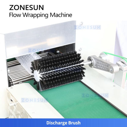 ZONESUN ZS-ZB350S Automatic Servo Horizontal Flow Wrapper for Air Bubble Film Packaging
