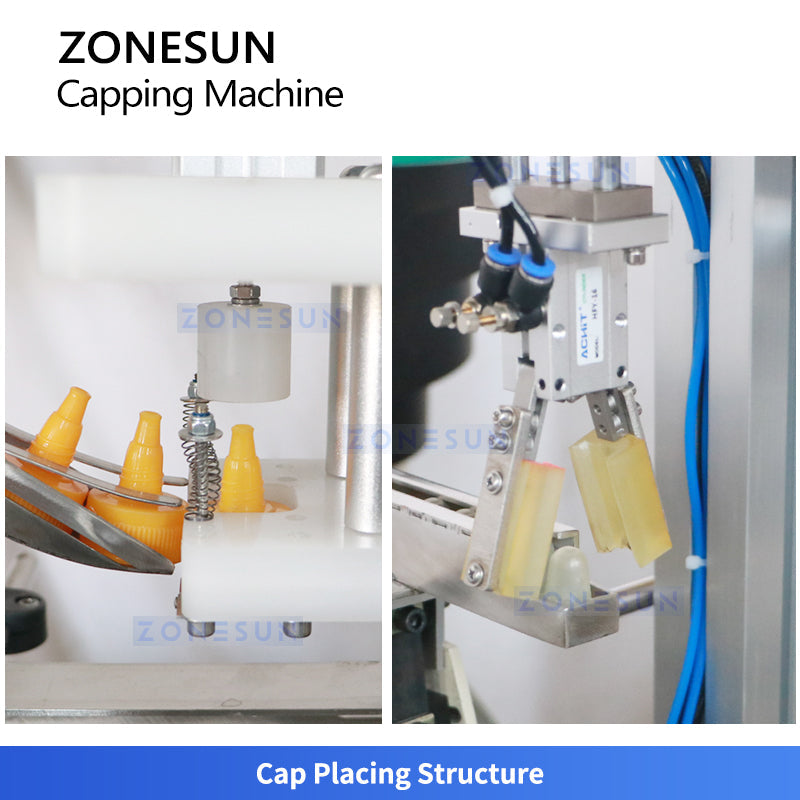 ZONESUN ZS-XG16M Automatic Nozzle-Tip Twist-Top Bottle Capping Machine