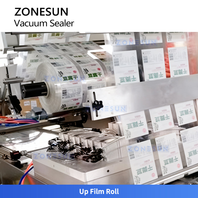 ZONESUN ZS-DLZ380 Automatic Stretch Film Vacuum Packaging Machine Multi-purpose Sealer