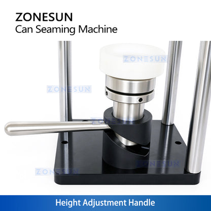 ZONESUN ZS-FJG100 Manuelle Dosenverschließmaschine für PET- und Aluminium-Getränkedosen