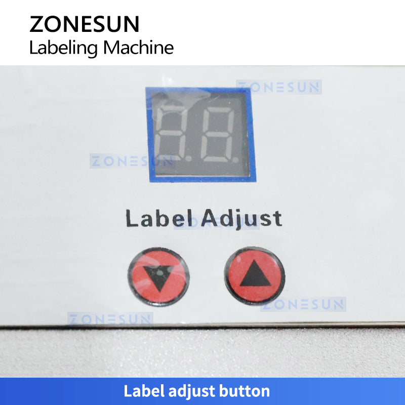 ZONESUN ZS-TB50/T Semi-Automatic Round Bottle Labeling Machine