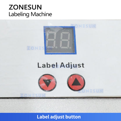 ZONESUN ZS-TB50/T Semi-Automatic Round Bottle Labeling Machine