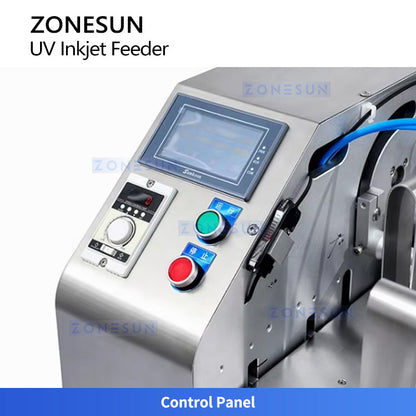 ZONESUN ZS-FYP6 Automatic UV Inkjet Coding Machine Instant Curing Printer for Labels & Cards