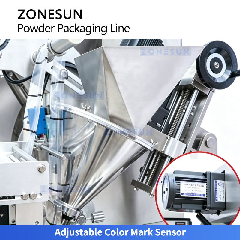 ZONESUN ZS-FAL180X6 Automatische Pulvermisch-, Zuführ-, Abfüll- und Versiegelungslinie