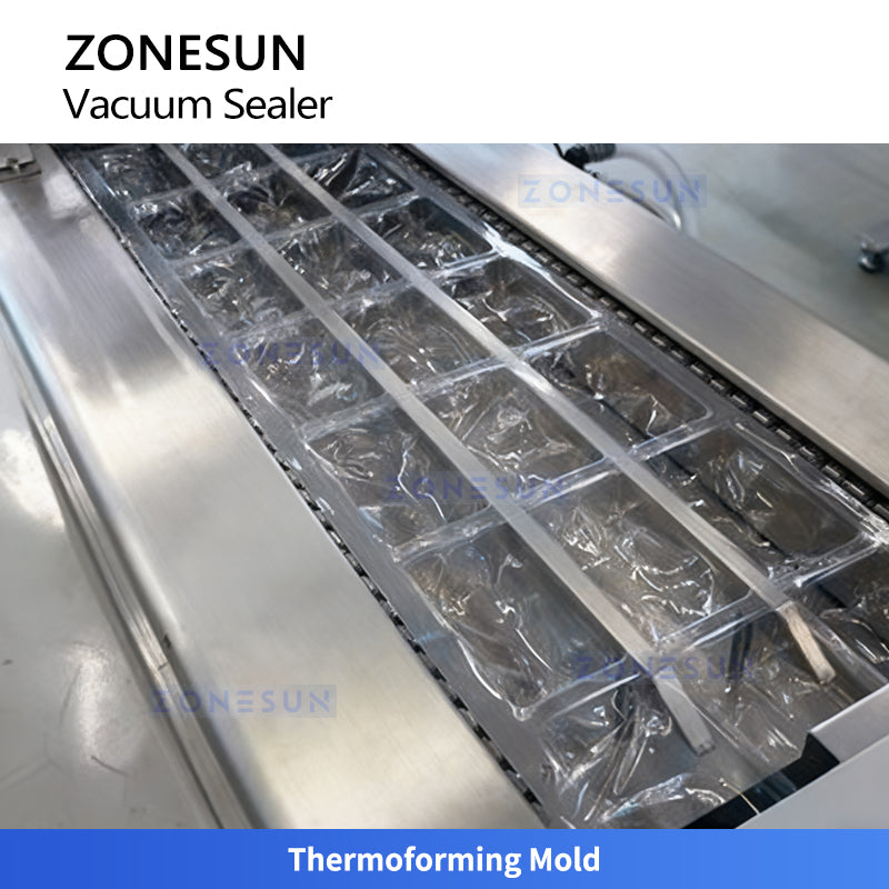 ZONESUN ZS-DLZ380 Automatic Stretch Film Vacuum Packaging Machine Multi-purpose Sealer