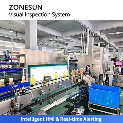 ZONESUN ZS-MD120 PET Bottle & Aluminum Can Inspection System