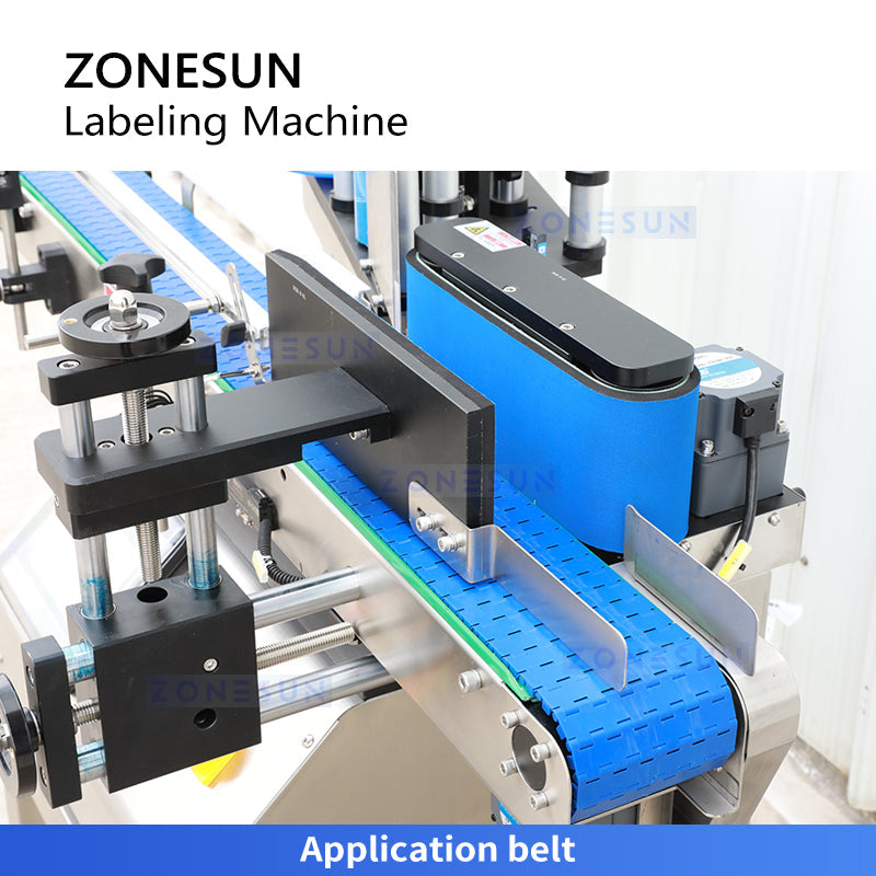 Zonesun ZS-TB150RP Desktop Wrap Around Bottle Labeling Machine