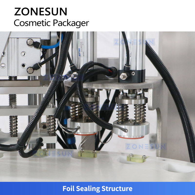 ZONESUN ZS-AFC28B Automatic Lotion Paste Filling Cap Capping Machine