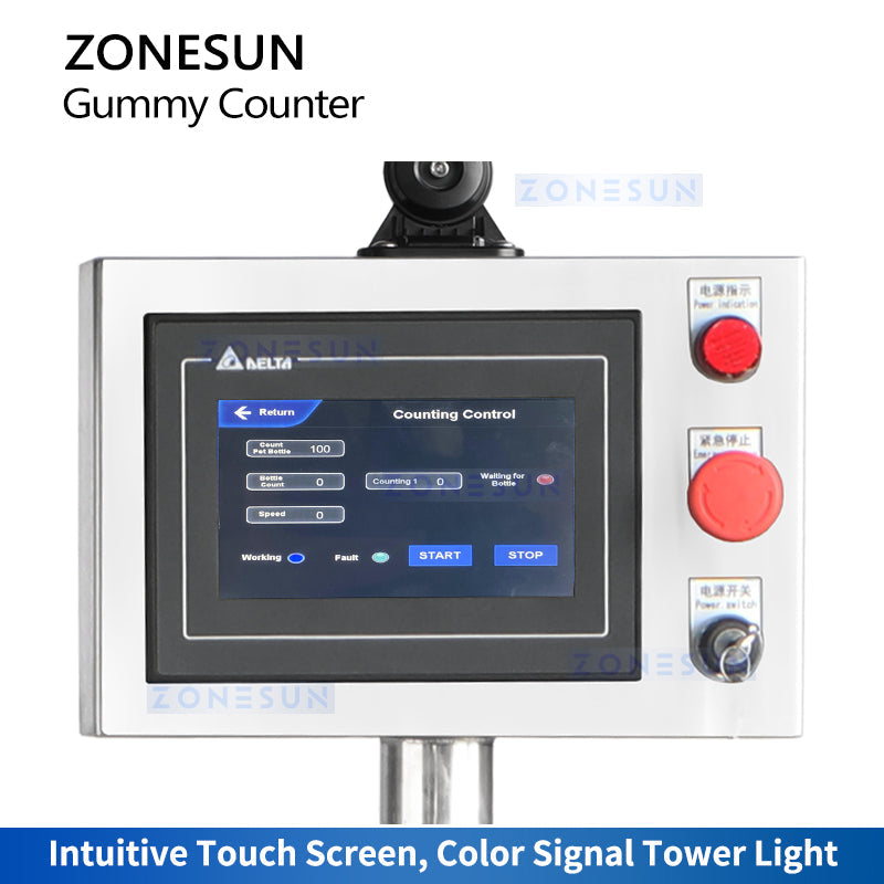ZONESUN ZS-SLJ8 Automatic Capsule Counting & Filling Machine
