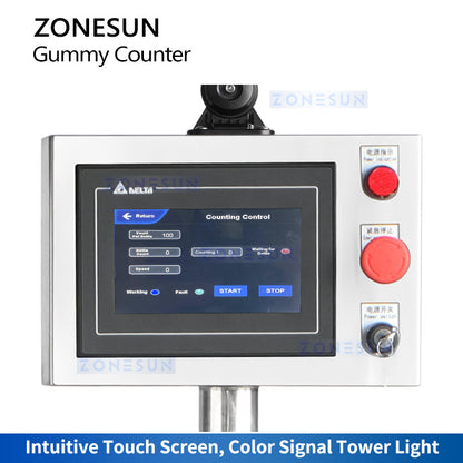 ZONESUN ZS-SLJ8 Automatic Capsule Counting & Filling Machine