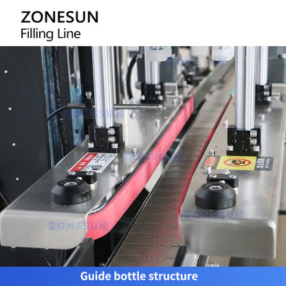 Zonesun ZS‑PPCL2 Automatic Filling, Capping & Labelling Production Line