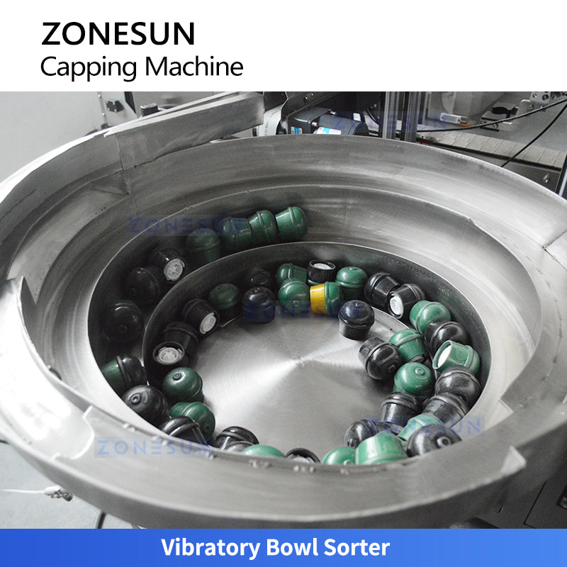 Zonesun ZS‑VTXG2 Dual‑Head Continuous Motion Automatic Capping Machine