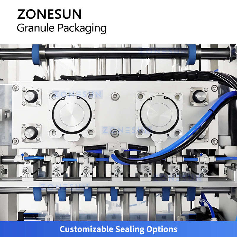 ZONESUN ZS-FS500K6 Automatic VFFS Sachet Filling Sealing Machine For Granule Powder