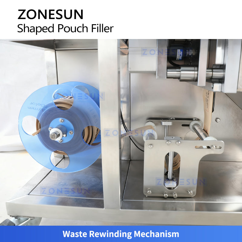 ZONESUN ZS-PL240YX Shaped Pouch VFFS Liquid Filling and Sealing Machine