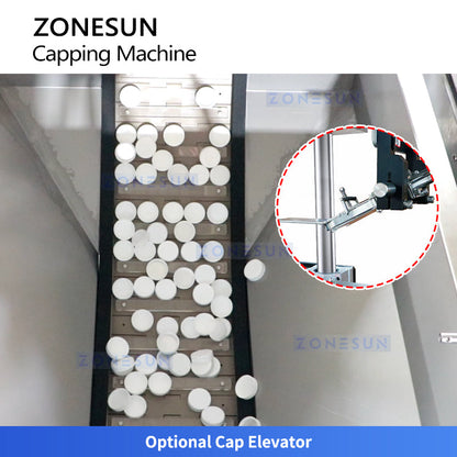ZONESUN ZS-XG440B Automatic High-Speed Continuous Capping Machine Press and Screw Equipment