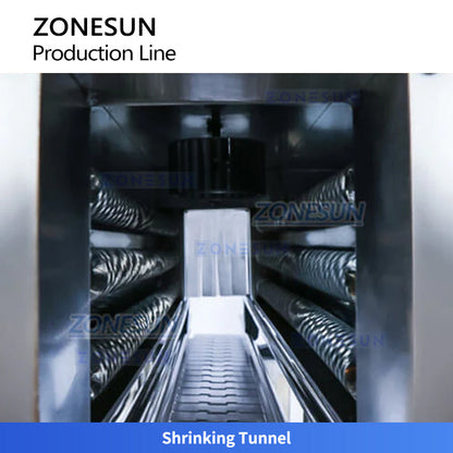 ZONESUN ZS-FAL180G2 Automatic Oil Bottle Filling, Capping & Labeling Line