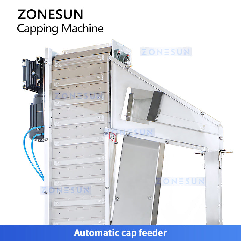 ZONESUN ZS-SVXG01 Servo Screw Capping Machine for Sauce Jars & Bottles